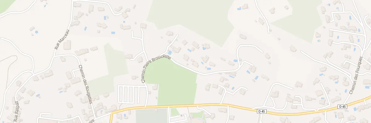 Plan du 249 Che Pierre Brossolette à Cadenet