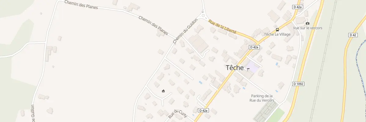 Plan du 5054 Le Village à Têche