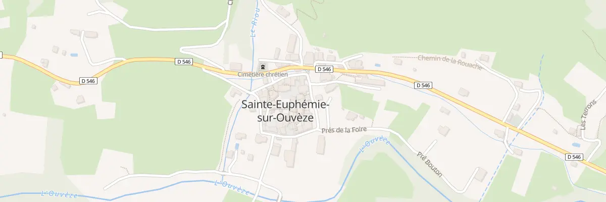 Plan du 5040 Le Village à Sainte-Euphémie-sur-Ouvèze