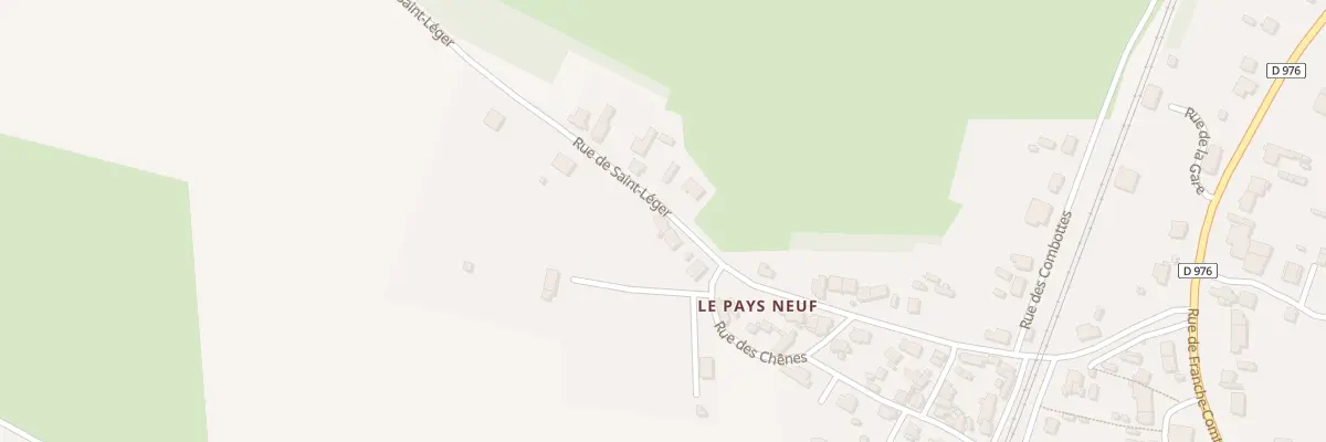 Plan du 19 Rue de Saint-léger à Lamarche-sur-Saône
