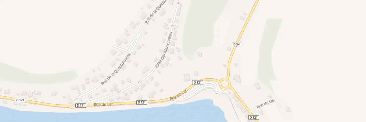 Plan du 46B Rue du Lac à Changey