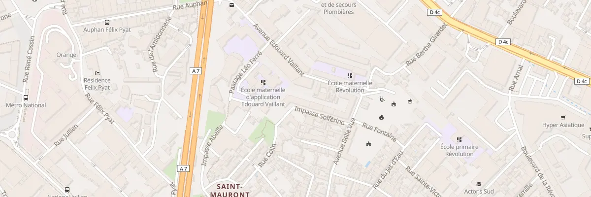 Plan du 7 Imp Solferino à Marseille 3e Arrondissement