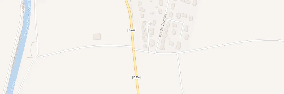 Plan du 10 Vc Lot des Pergolas à Bras-sur-Meuse