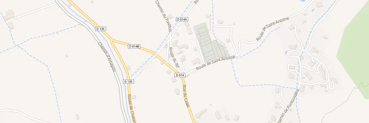 Plan du 5519 Sainte Catherine à La Motte-Chalancon