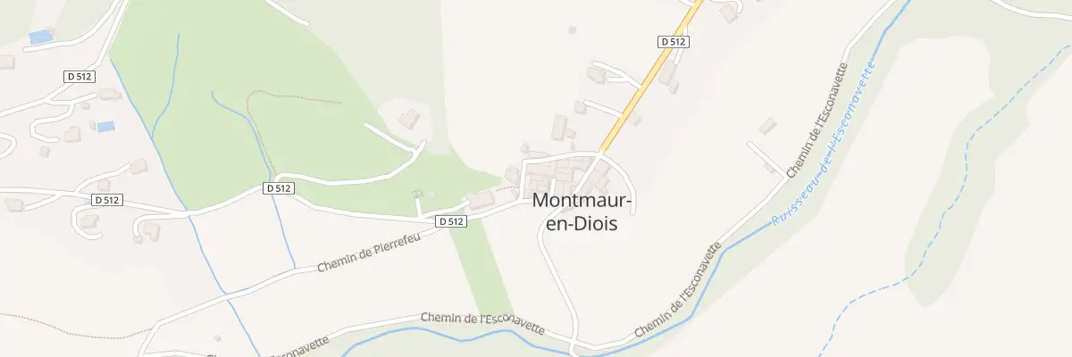 Plan du 5000 Hameau des Nals à Montmaur-en-Diois