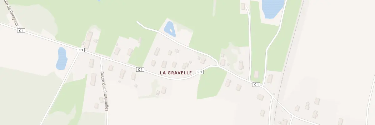 Plan du 32 Che de la Gravelle à Digna