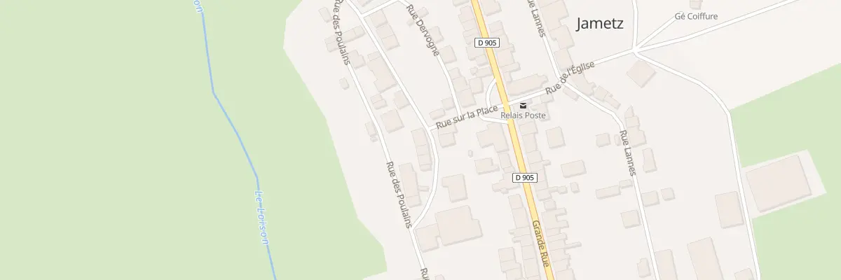 Plan du 8 Rue du Four à Jametz
