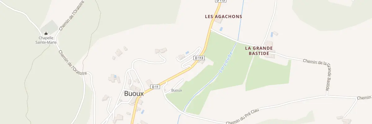 Plan du 5066 Quartier des Cours des Orm à Buoux