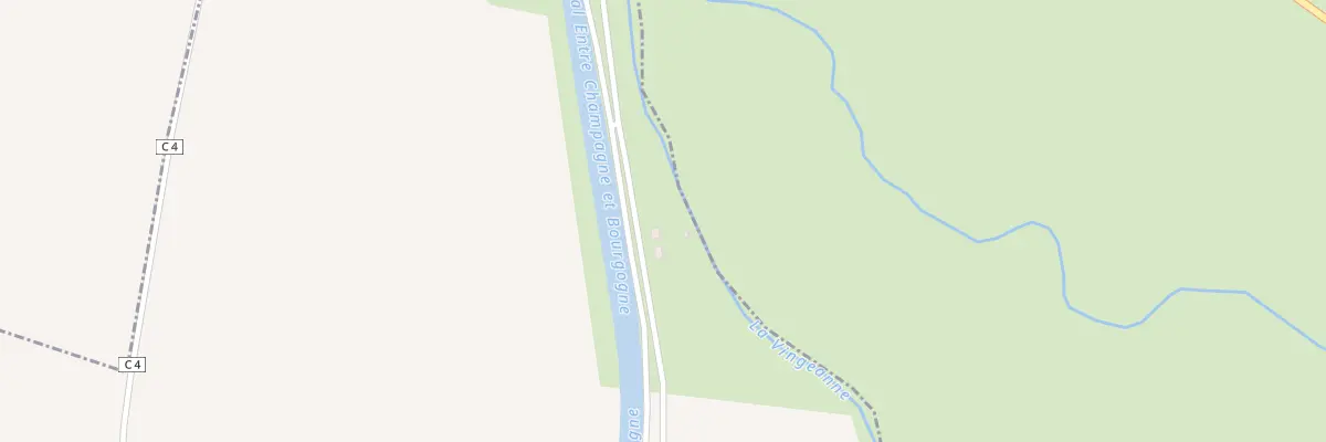 Plan du 5017 Sur l’Eau Morte à Blagny-sur-Vingeanne