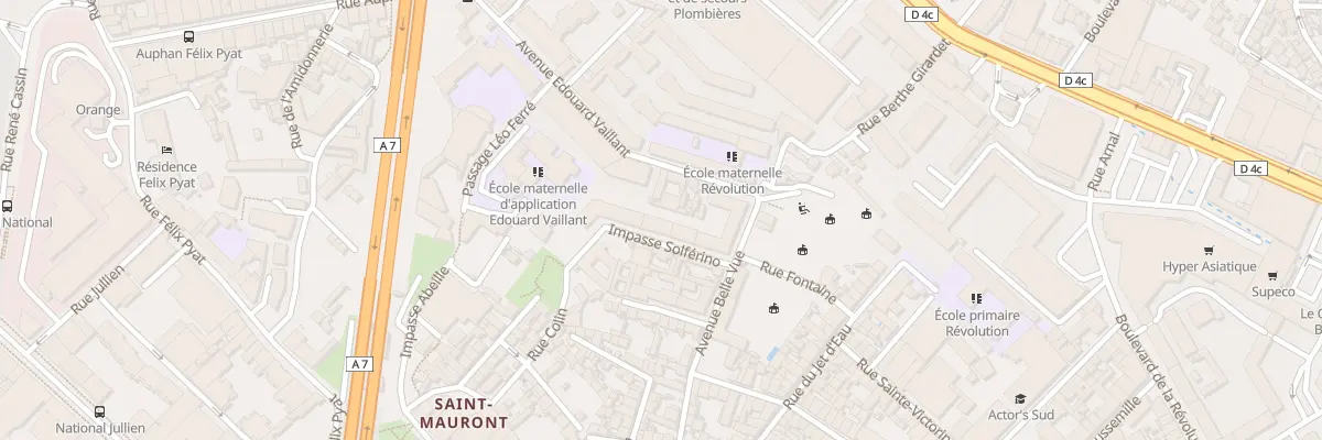 Plan du 6 Imp Solferino à Marseille 3e Arrondissement