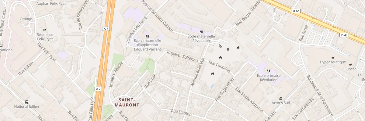Plan du 3A Imp Solferino à Marseille 3e Arrondissement