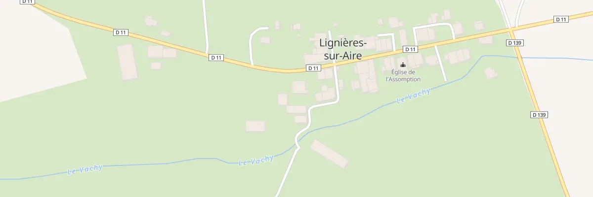 Plan du 6 Gr Grande Rue à Lignières-sur-Aire