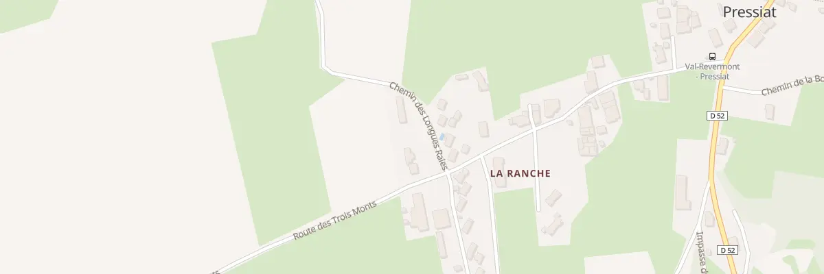 Plan du 55 Che des Longues Raies à Val-Revermont