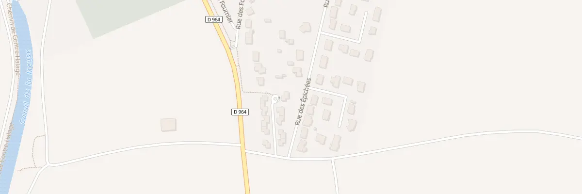 Plan du 1 Vc Lot des Pergolas à Bras-sur-Meuse
