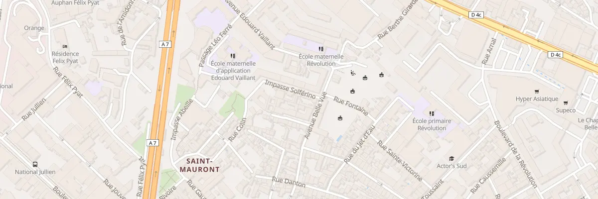 Plan du 1 Imp Solferino à Marseille 3e Arrondissement