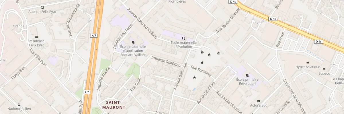 Plan du 4 Imp Solferino à Marseille 3e Arrondissement