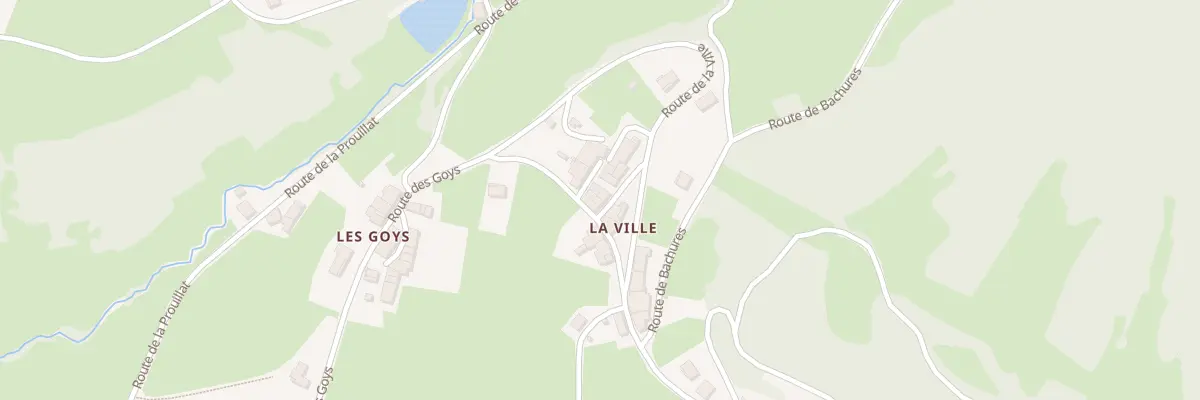 Plan du 60 Rue des Fontaines à Champagnat
