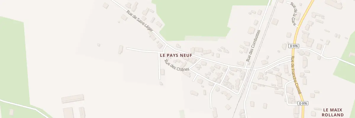 Plan du 15 Rue de Saint-léger à Lamarche-sur-Saône