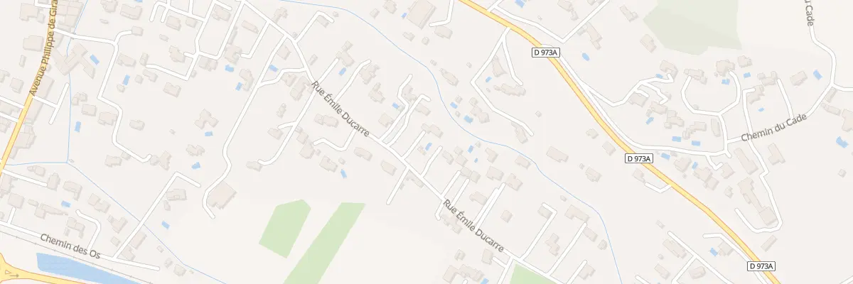 Plan du 509 Rue Emile Ducarre à Cadenet