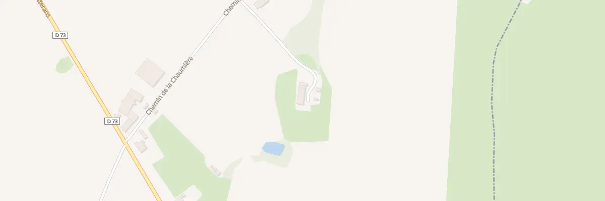 Plan du 4 Chem de la Chaumière à Bellevesvre