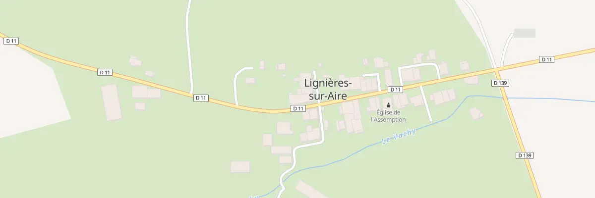 Plan du 15 Gr Grande Rue à Lignières-sur-Aire