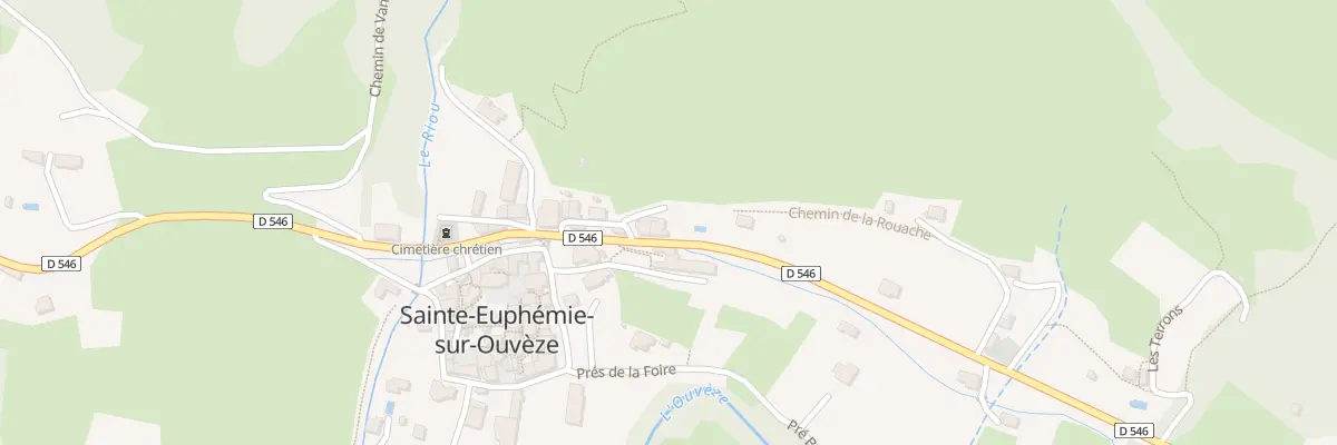 Plan du 5011 Le Village à Sainte-Euphémie-sur-Ouvèze