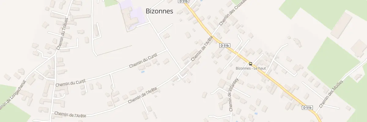 Plan du 82 Che de l’Arête à Bizonnes