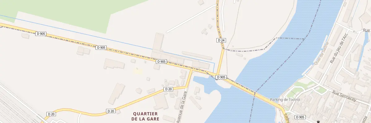 Plan du 9011 Rte Nationale 5 à Villers-les-Pots