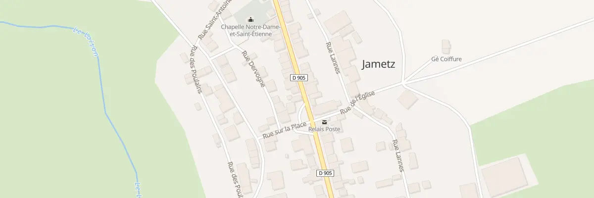 Plan du 24 Rue Grande Rue à Jametz