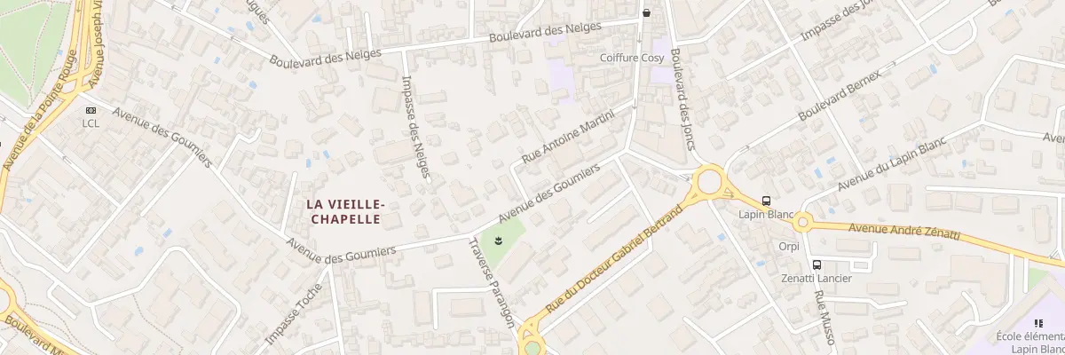 Plan du 19 Rue antoine martini à Marseille 8e Arrondissement