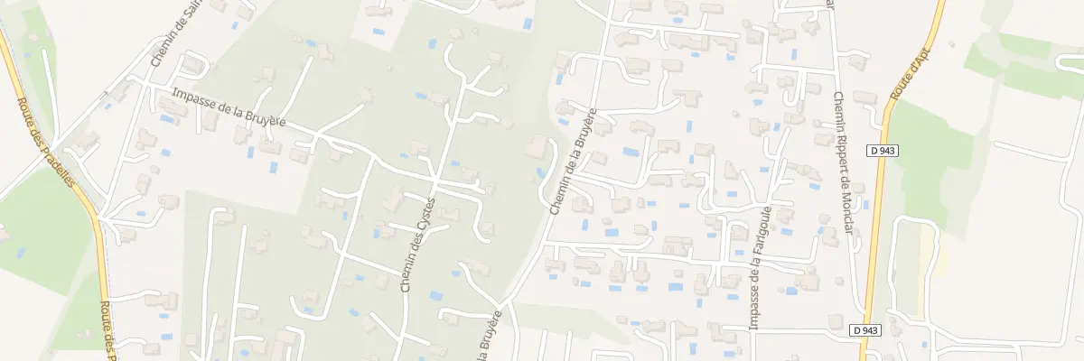Plan du 760 Che de la Bruyère à Saint-Saturnin-lès-Apt