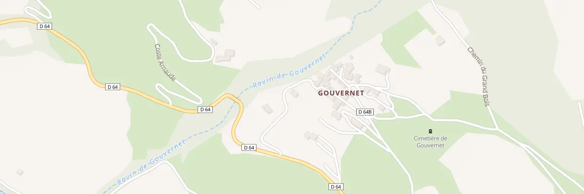 Plan du 5115 Barnave et Romanon à Saint-Sauveur-Gouvernet
