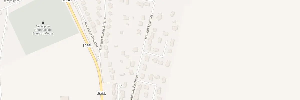 Plan du 11 Rue des Epichees à Bras-sur-Meuse