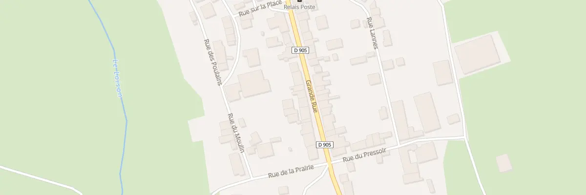 Plan du 44 Grande Rue à Jametz