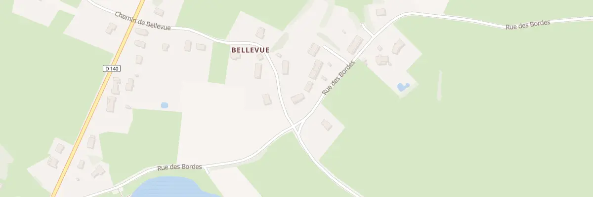Plan du 305 Rue des Bordes à Saillenard