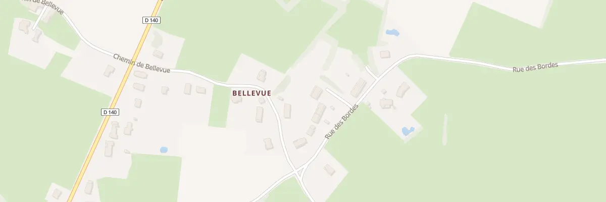 Plan du 555 Rue des Bordes à Saillenard