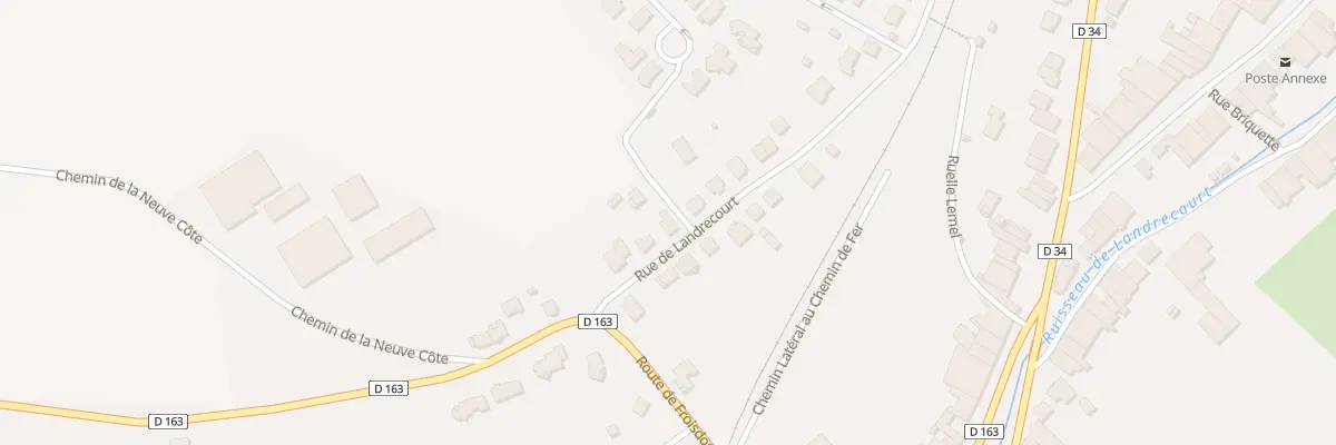 Plan du 6 Rue de Landrecourt à Dugny-sur-Meuse