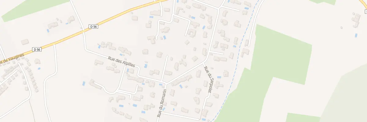 Plan du 5577 Rue des Alpilles à Lourmarin