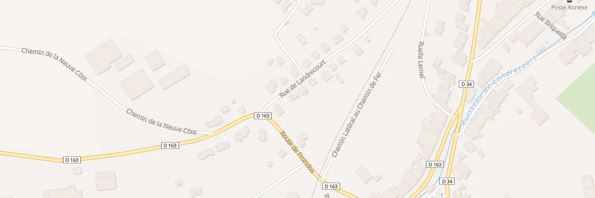 Plan du 3 Rue de Landrecourt à Dugny-sur-Meuse