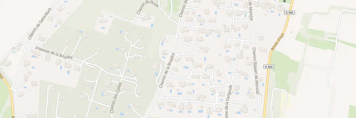 Plan du 659 Che de la Bruyère à Saint-Saturnin-lès-Apt
