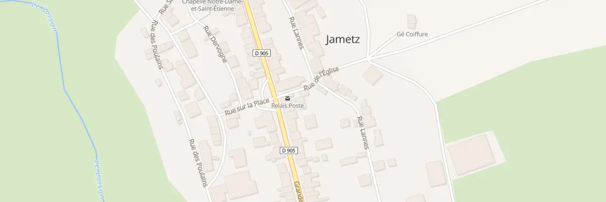 Plan du 27 Rue Grande Rue à Jametz
