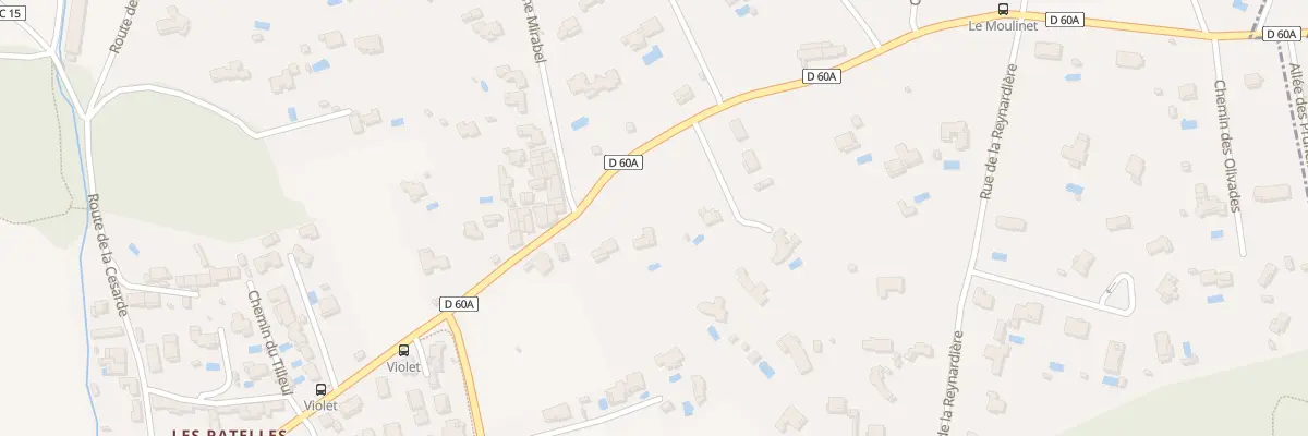 Plan du 9074 Rte du Pont de Bouc à Cabriès