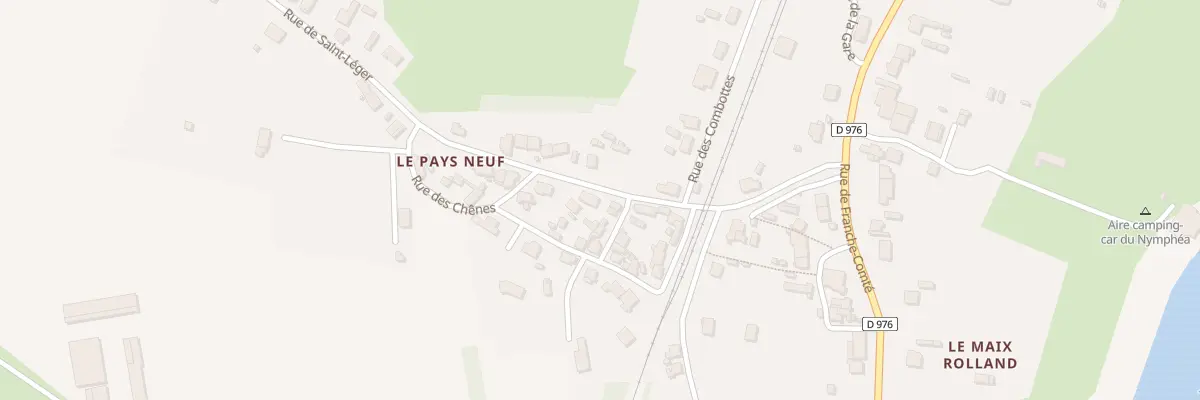 Plan du 7 Rue de Saint-léger à Lamarche-sur-Saône