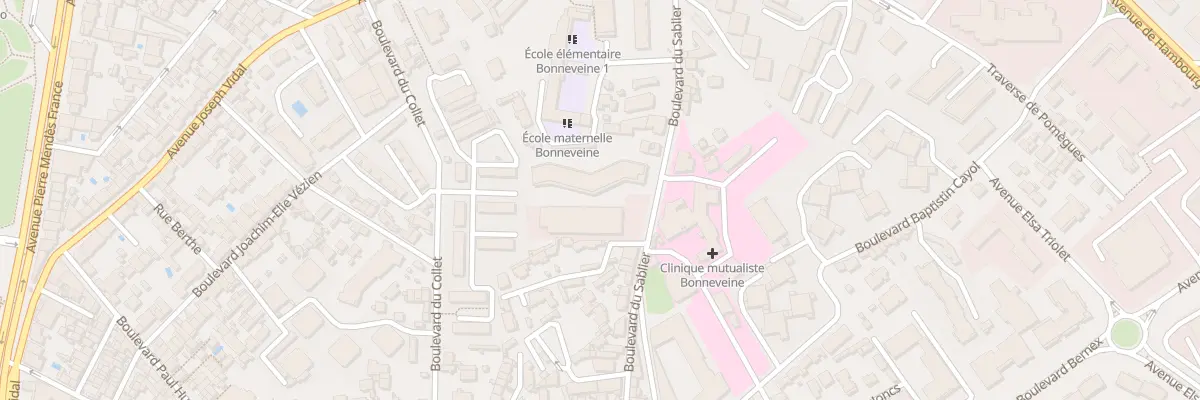 Plan du 72 Bd du Sablier à Marseille 8e Arrondissement