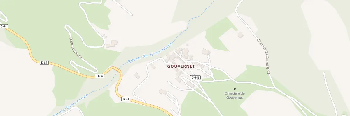 Plan du 5046 Gouvernet à Saint-Sauveur-Gouvernet
