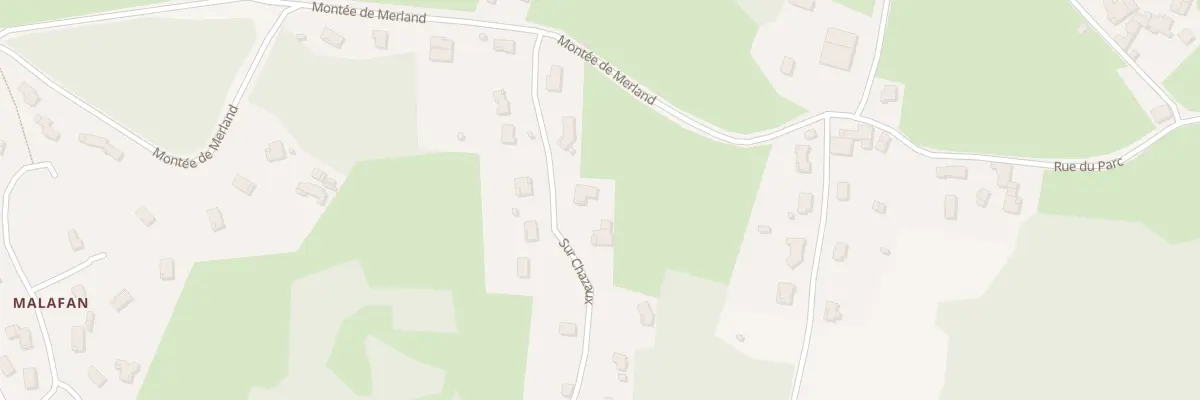 Plan du 127 Sous Chazaux à Ambronay