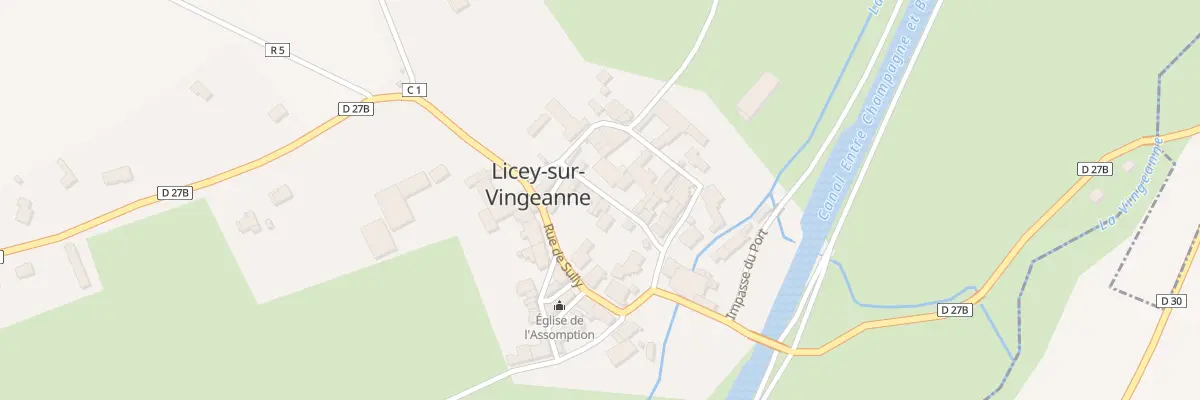 Plan du 2 Rue de Brunehaut à Licey-sur-Vingeanne