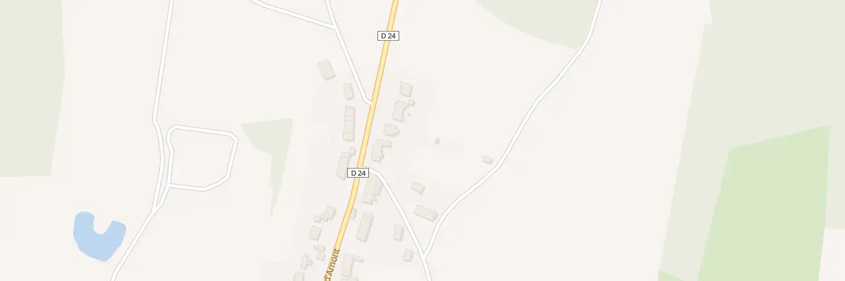 Plan du 43 Rue d’Amont à Labergement-lès-Auxonne