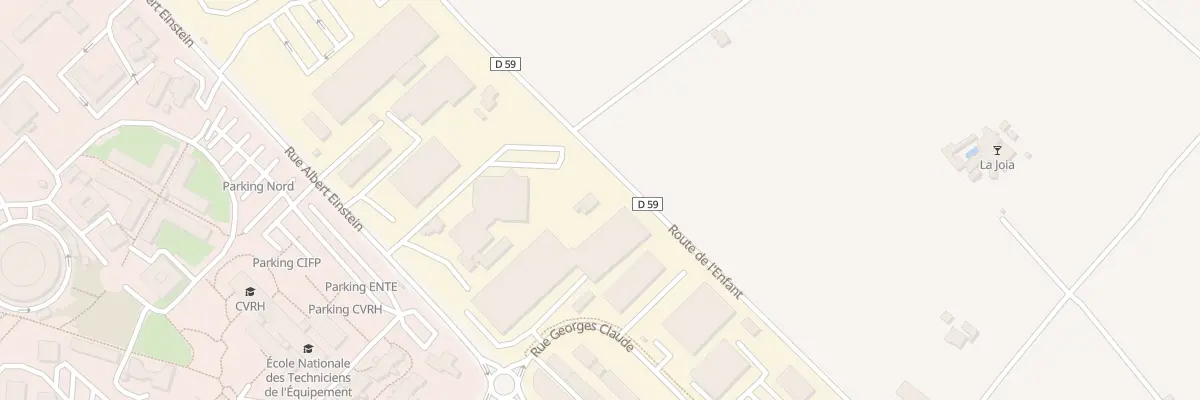 Plan du 560 Rte de l’Enfant Les Milles à Aix-en-Provence