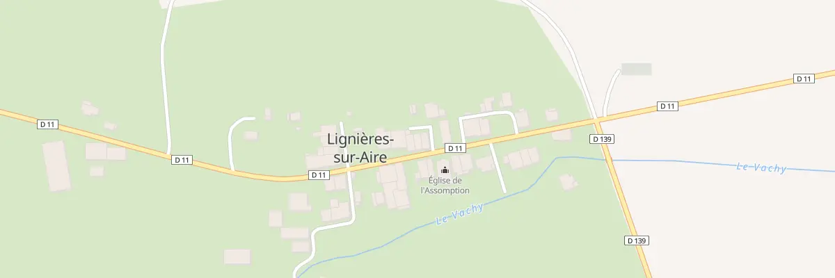 Plan du 23 Gr Grande Rue à Lignières-sur-Aire